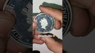 This is a private manufactured coin made for fun spiderman [upl. by Aleinad422]