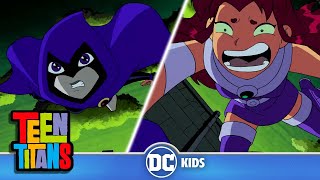 Raven amp Starfire SWAP Bodies  Teen Titans  dckids [upl. by Morse]