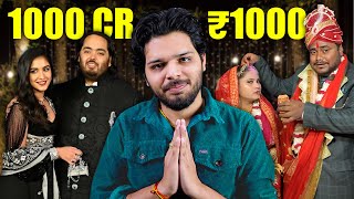 MOST EXPENSIVE VS MOST AFFORDABLE WEDDING OF THE YEAR  ANANT AMBANI VS RAJA VLOGS [upl. by Cannice]