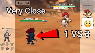 Weavile Cleans at the End Very Close Pokemon Showdown Random Battles High Ladder [upl. by Eniahs341]