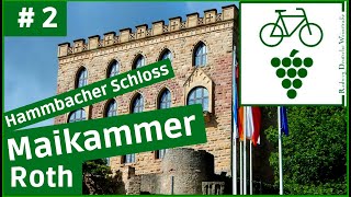 Deutsche Weinstraße 🍇 2 Deidesheim  Hambacher Schloss  Maikammer  Rhodt RADTOUR DOKU [upl. by Aelc]