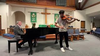 Bartok Viola Concerto Mvt 1 by Eric Wang [upl. by Wehttam]