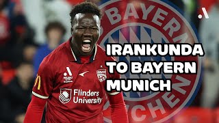 Nestory Irankunda  All Goals  Adelaide United to Bayern Munich [upl. by Cower]