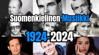 Suomenkielisen Musiikin Kehitys 19242024 [upl. by Anivlem219]