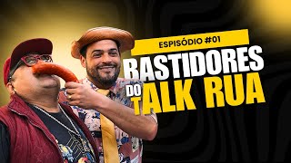 Episódio 1 Bastidores Talk Rua Domingo Record Comédia diversão [upl. by Refiffej]