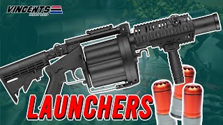 Our M203 Grenade Launchers airsoft [upl. by Mordy]