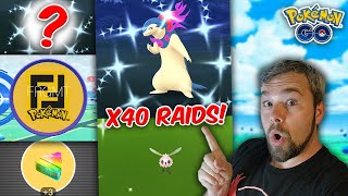 Shiny Cutiefly Hunt Hisuian Typhlosion Raid Day Free Exclusive Items Pokémon GO [upl. by Anaicul]