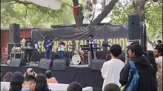 fresher party in kirori mal college  music fest in kmc delhi university kirorimalcollege [upl. by Enidanreb]