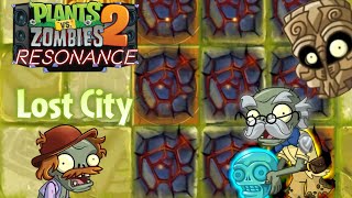 Explosive Armored Adweck Electromagnetic Shocks  Lost City 110  PvZ 2 Resonance [upl. by Lecrad]