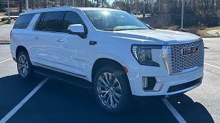 2024 GMC Yukon DENALI XL Review And Features The BEST Full Size SUV [upl. by Ylreveb]