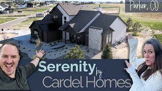 Epic PARKER COLORADO Luxury Home  HOME TOUR Serenity  Cardel Homes [upl. by Rego727]