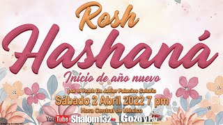 🔴Shalom132 ROSH HASHANÁ EL INICIO DE AÑO NUEVO HEBREO  Roeh Dr Javier Palacios Celorio EN VIVO [upl. by Aehcsrop369]