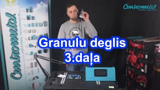 Granulu deglis Centrometal  3daļa  Elektriskā daļa un pieslēgumi  CPREG Touch [upl. by Aienahs]