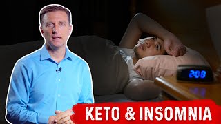 Insomnia on Keto Explained By DrBerg [upl. by Nona]