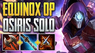 EQUINOX IS STILL BUSTED Osiris Solo Gameplay SMITE Ranked Conquest [upl. by Cunningham932]