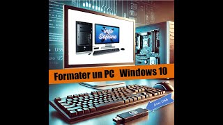 Formatage PC Windows 10 [upl. by Kohler]