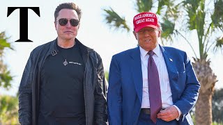 LIVE Donald Trump joins Elon Musk for SpaceX test flight in Texas [upl. by Chancelor]