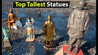 Rise of world Tallest Statues in the world  Tallest statues size comparison [upl. by Laurence230]