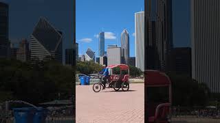 🇺🇲 Chicago IL Sears Tower  Buckingham Fountain citywalk exploretheworld virtualtour [upl. by Yemac]