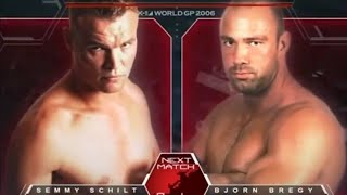 Semmy Schilt Vs Bjorn Bregy 30092006 Japanese Commentary [upl. by Ranitta]