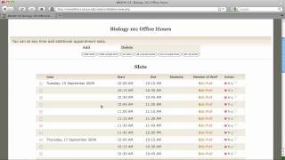 How to use Moodles Scheduler for Office Hours Signup [upl. by Mas]