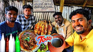 🔥கேரள கள்ளுக்கடையும் கறி வறுவலும்  KERALA KALLU KADAI  TODDY SHOP  PORK FRY  POLLACHI  K7 [upl. by Elgna]