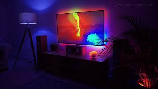 hueDynamic for Hue Lights App  Dynamic light and sound  Experiences Demo [upl. by Redienhcs]