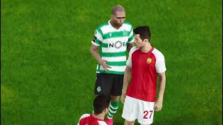 Sporting CP vs Nacional Efootball Pes 21 Gameplay On PC  Gameplay Part3 [upl. by Grath]