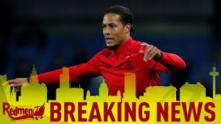 £75m Van Dijk Bid Accepted  LFC Breaking News Live [upl. by Imeka]