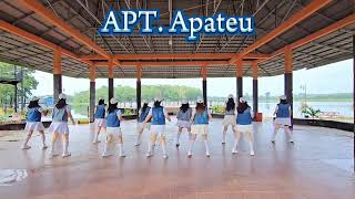 APT Apateu Line Dance  Group Dance Orpalaka  Choreo  Febru Mahardiko [upl. by Ahsenroc481]