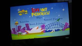 The wiggles live hot potatoes 2005 DVD menu walkthrough [upl. by Ecnerol]