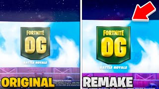 RECREATING The Fortnite SEASON OG Trailer [upl. by Atokad]