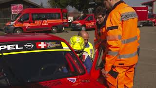 Es brennt Ausbildung Streckenkommissare in Büren aA  Auto Sport Schweiz [upl. by Hett806]