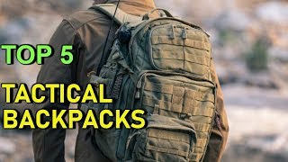 Top 5 Best Tactical amp Survival Backpack 2019 [upl. by Leohcin]