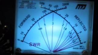 Demo of MFJ model 989c antenna tuner [upl. by Mela346]