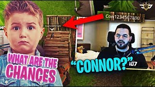 CONNOR AND I MATCHED IN A RANDOM DUO AGAIN Fortnite Battle Royale [upl. by Claribel]