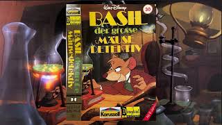 Basil der große Mäusedetektiv  Hörspiel  Disney  Karussell MC Kassette [upl. by Eceinej]