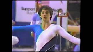 AA 1983 USA Championships Tracee Talavera FX [upl. by Ahsilrae329]