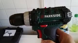 perceuse visseuse parkside 20 Volt LIDL Aperçu et Avis [upl. by Adnohsal]