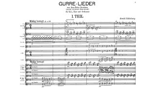 Arnold Schoenberg  Gurrelieder Score 4K [upl. by Koziarz45]