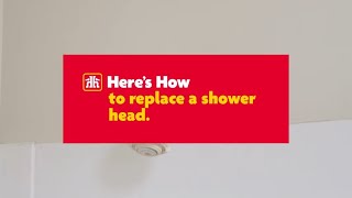 Replacing a Showerhead Heres How [upl. by Rama]