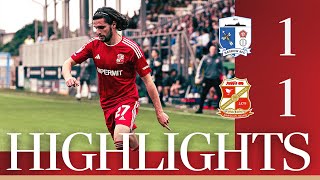 Extended Highlights Barrow vs Swindon Town [upl. by Shwalb]