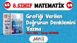 Grafiği Verilen Doğrunun Denklemini Yazma [upl. by Rehpotsyrk73]