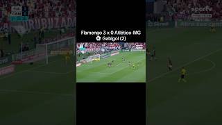 ⚽️ Gabriel Barbosa  Flamengo 3x0 Atlético MG  Copa do Brasil  Final ida shorts [upl. by Staley136]