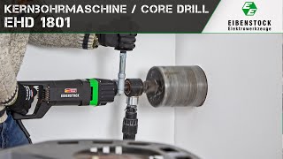 Core Drill  EHD 1801 [upl. by Laekim]