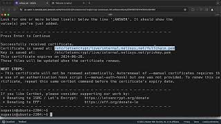Install Lets Encrypt SSL Certificate on Internal Nginx Web Server  Ubuntu 2204 [upl. by Stetson]