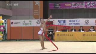 Shin Soo Ji Ribbon Korean Nationals 2009 [upl. by Roede558]