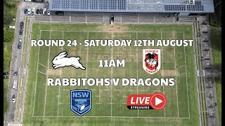 Rabbitohs v Dragons  Jersey Flegg  Round 24 [upl. by Htebirol]