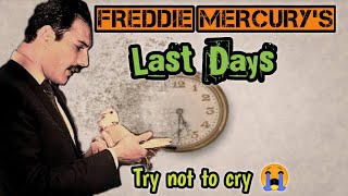 Freddie Mercurys LAST DAYS fighting AIDS Try not to cry [upl. by Llessur]