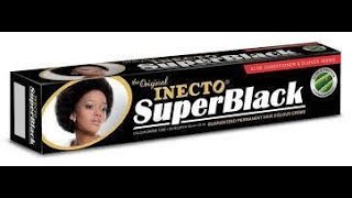 Inecto Super Black Permanent Hair Colour [upl. by Yacov]